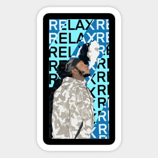 Relax Sticker